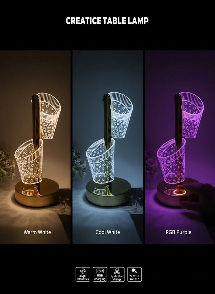 Decorative Leaf LED Table Lamp